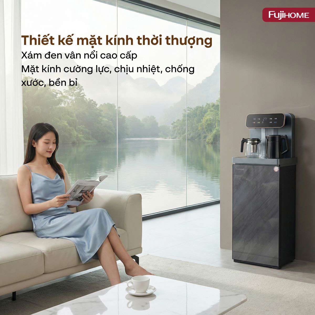 thiết kế mặt kính thời thượng